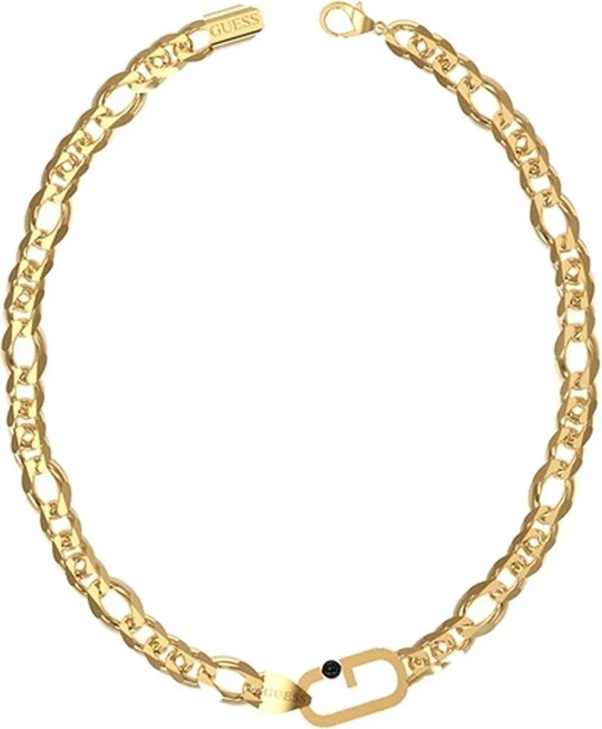 Collier Guess doré pour femme chic avec chaîne ajustable JUMN02126JWYGT