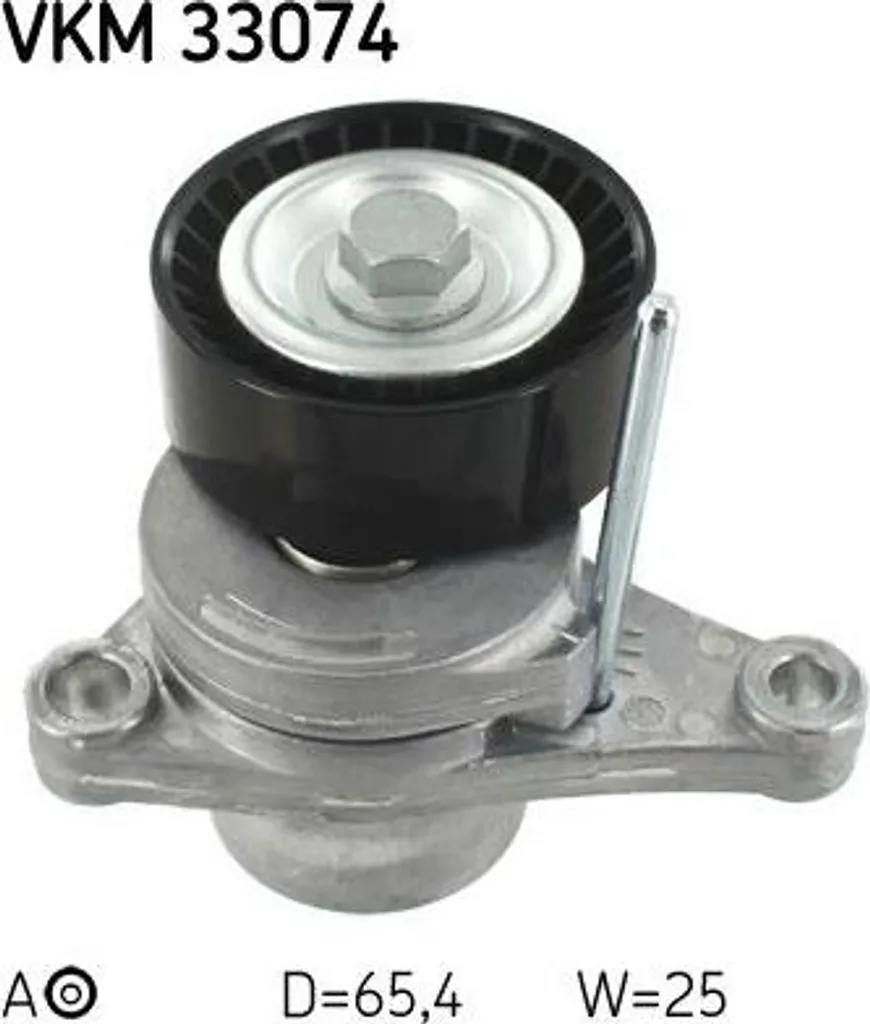 SKF VKM 33074 Rouleau Tendeur pour Courroie d'Accessoire OE 1611425280
