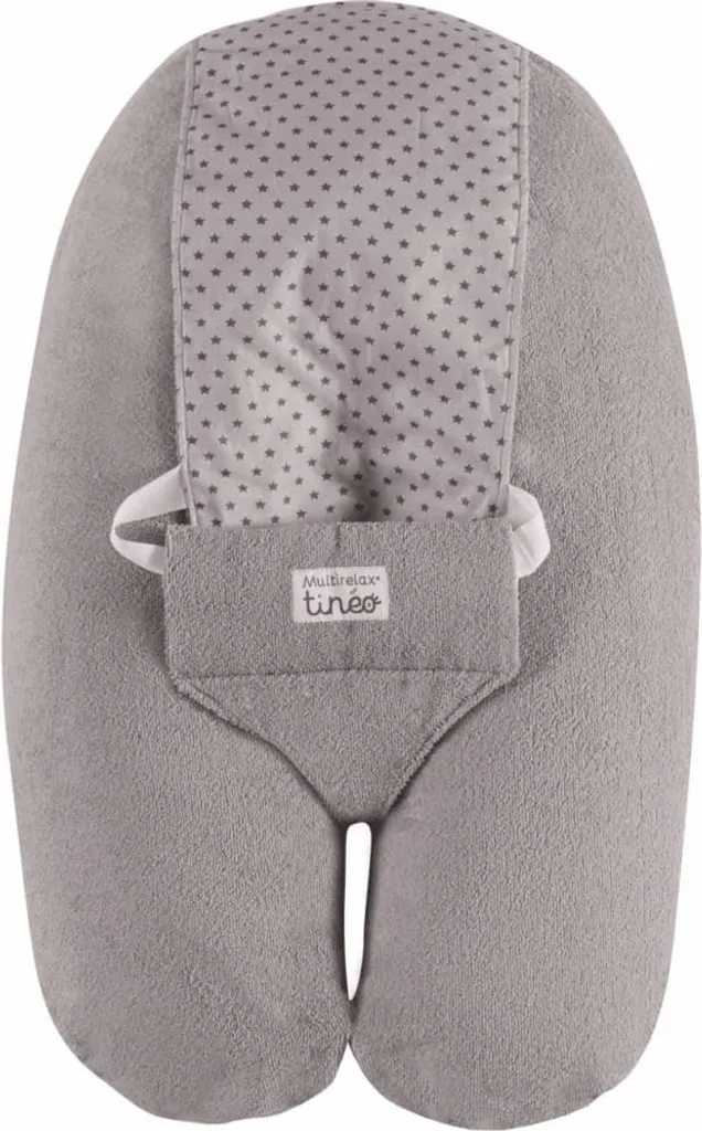 Coussin de soutien Tineo Gris : Pour dormir et allaiter avec confort
