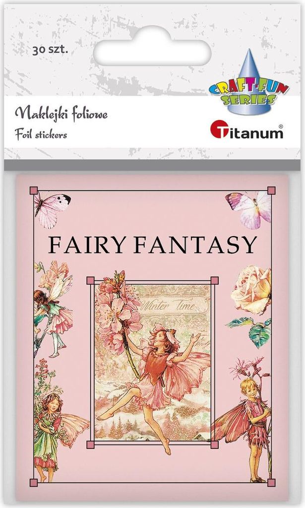 Fairy Fantasy Folienaufkleber 30 Stück Titanum v2