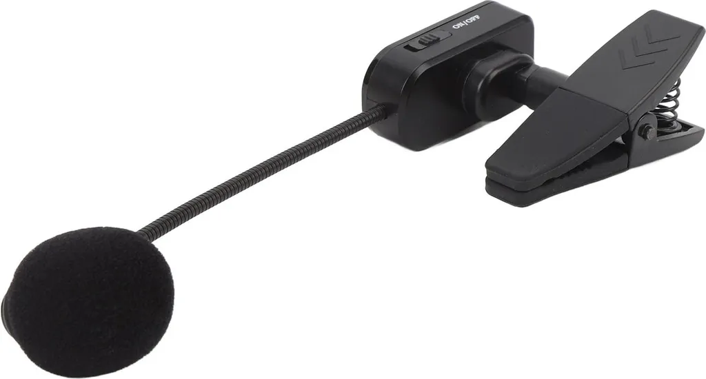 Système Micro sans Fil pour Saxophone Condensateur Portable en ABS
