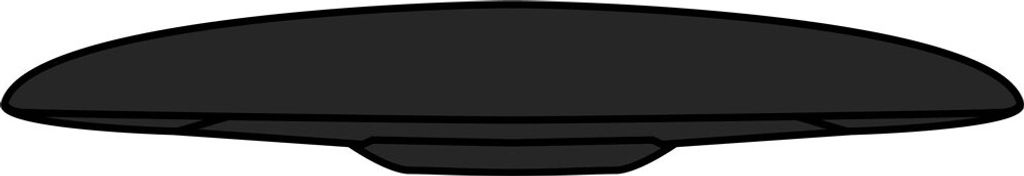 Heckspoiler Matt Schwarz Airoh H.20 Helm Größe XS - S - MS