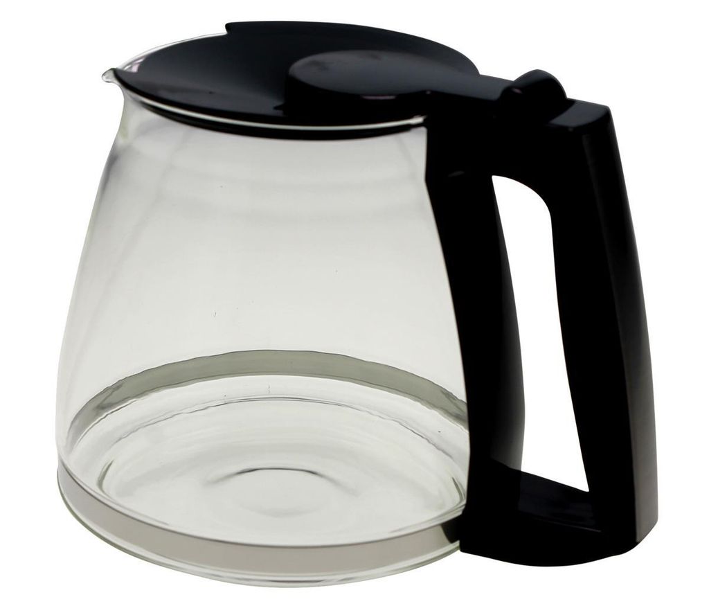 Melitta 6505288, Karaffe, Optima, Optima Timer, Typ M 810, 100801, Schwarz, Edelstahl, Transparent, 1 Stück(e), 1 Stück(e)