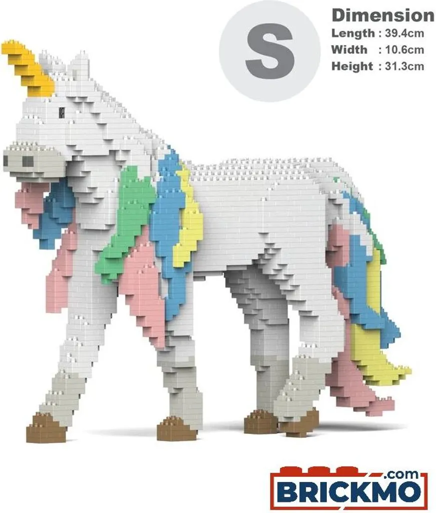 Licorne JEKCA ST26LC01 Puzzle 3D Grande Taille Décoration Bureau