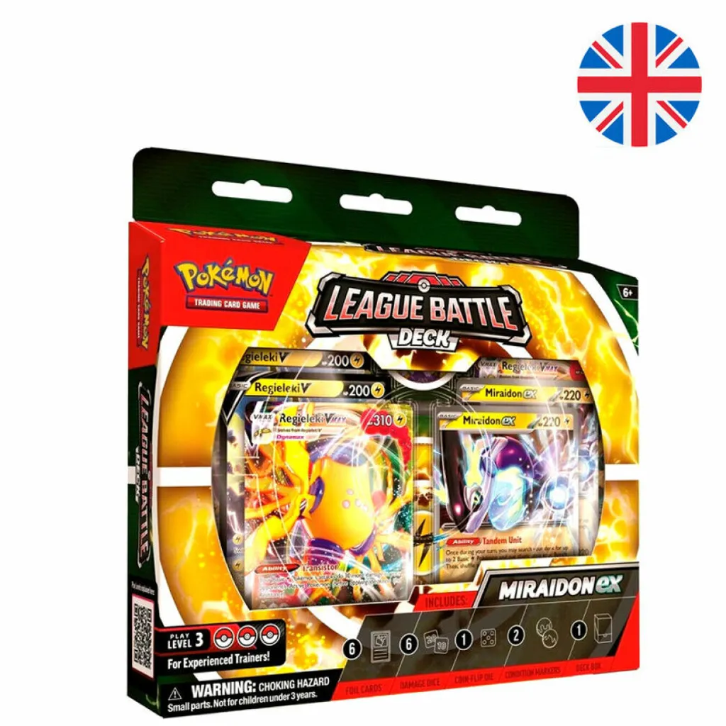 Pokémon League Battle Deck Miraidon ex Anglais - Coffret Combat Élite