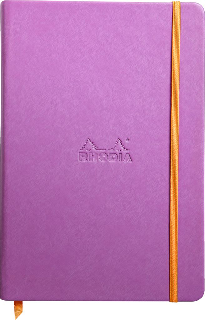 RHODIA Notizbuch RHODIARAMA DIN A5 liniert lila
