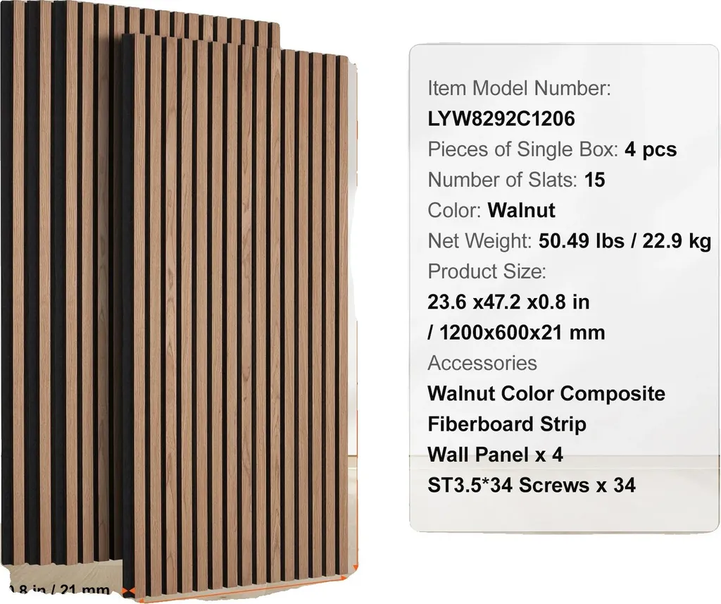 Réduction du bruit domestique : Panneaux muraux acoustiques type 6 gris