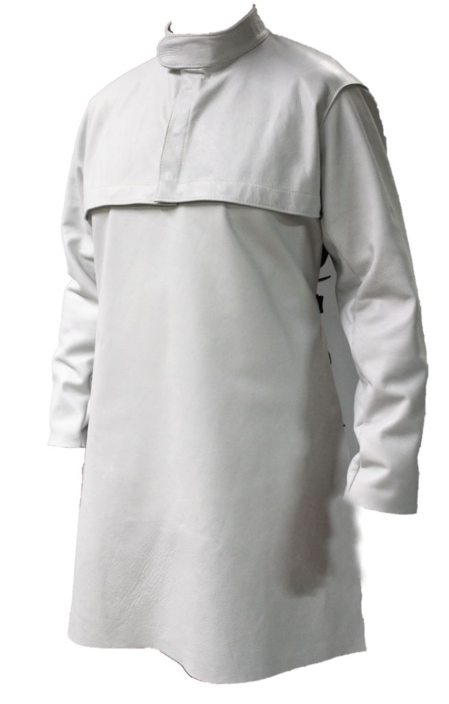 Top SIGMA Schweißerjacke bzw. Schweißerschürze | Echt Leder | Größe 64 (6XL) | Deutsche Qualität