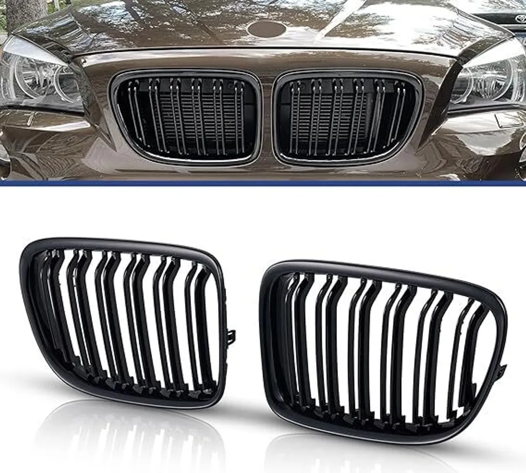 Rénovez votre BMW X1 E84 avec cette Grille de Calandre Sport Double Nervure