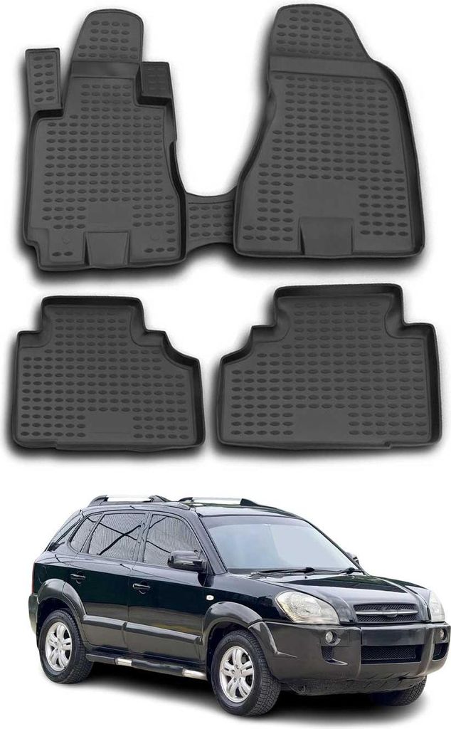 OMAC Tapis de sol pour Hyundai Tucson 2004-2010 en Image du produit 
