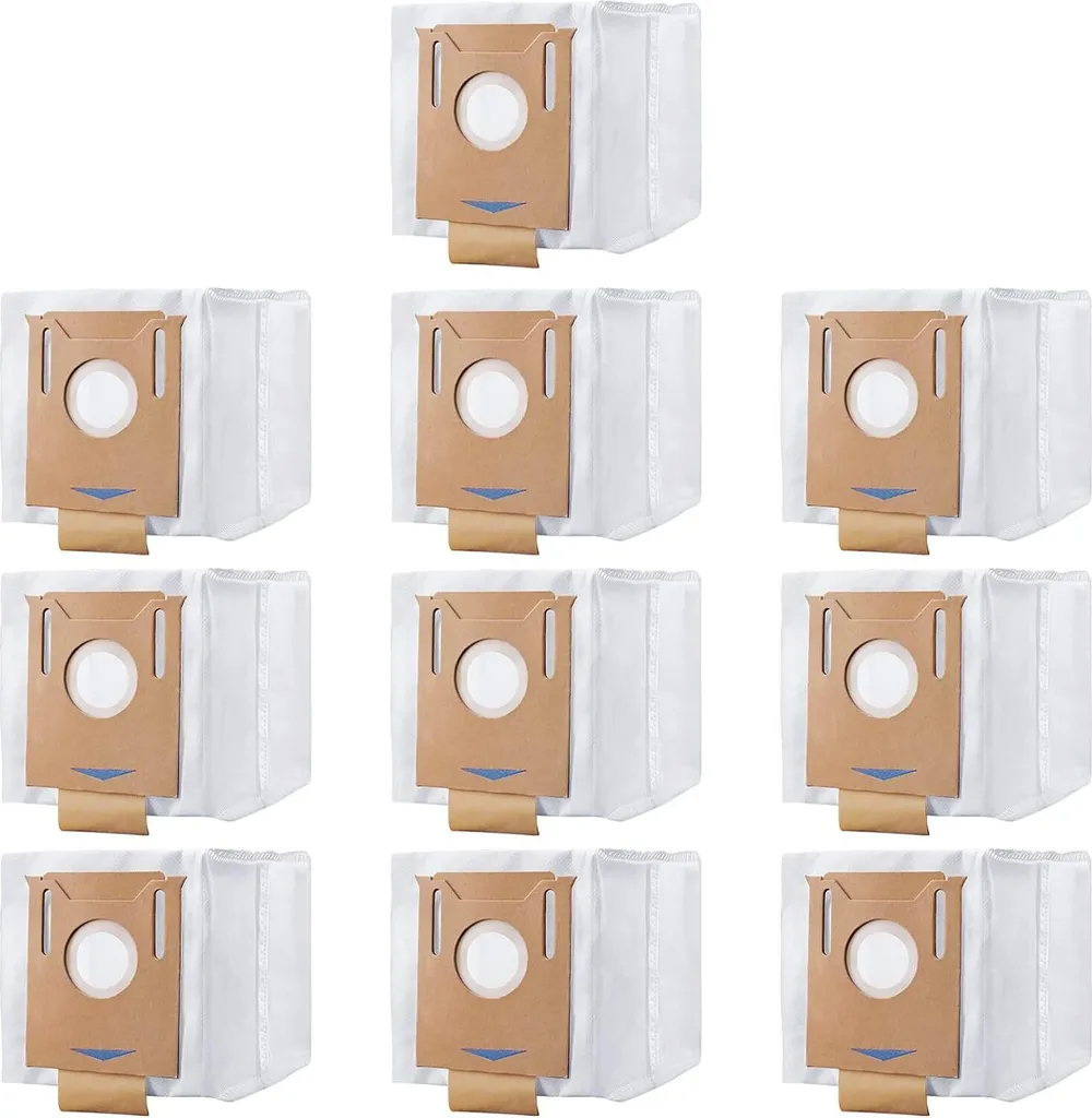 10 Sacchetti Per Aspirapolvere Starmix - Serie HS, GS, AS - Per Contenitore Da 20 Litri - Compatibili - 2