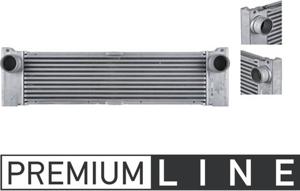 MAHLE CI 82 000P Ladeluftkühler LLK passend für MERCEDES-BENZ VIANO (W639) Turbo Intercooler