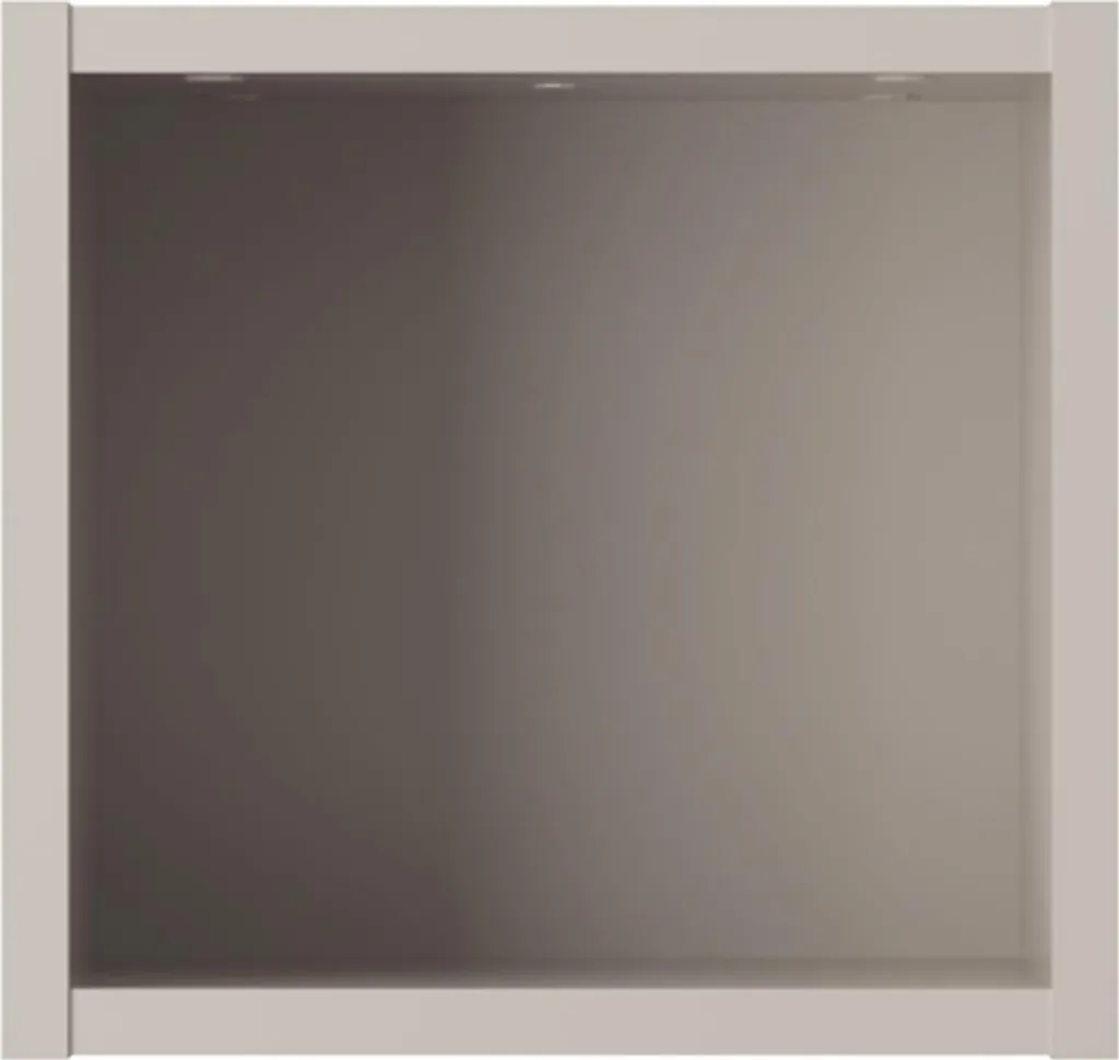 Scaffale Qubik 27 cm Cashmere - Design Esclusivo Arredo Bagno