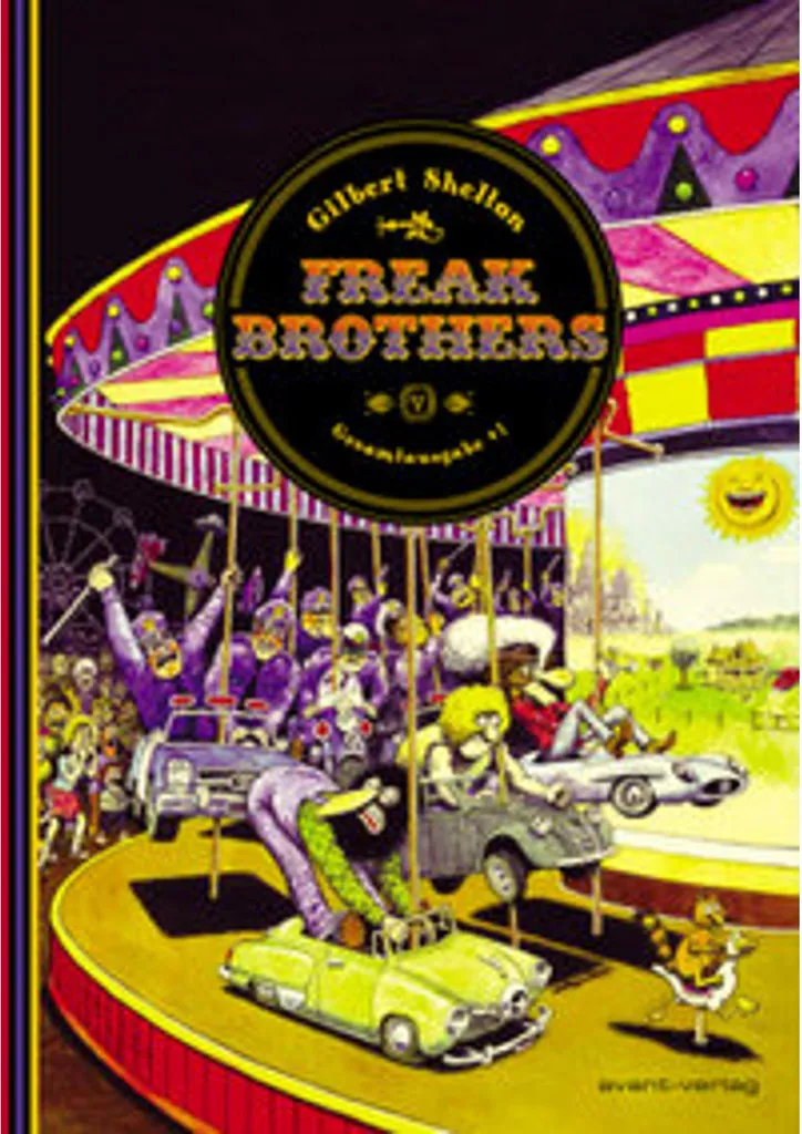 BD Freak Brothers Coffret Intégrale Comics Underground Gilbert Shelton