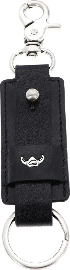 Golden Head Colorado Keyholder Black: Organizzazione in Pelle Nera