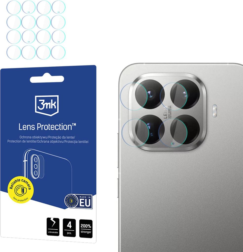 Objektivschutz für Xiaomi 15T Pro, 3mk Lens Protection, 4 Sätze