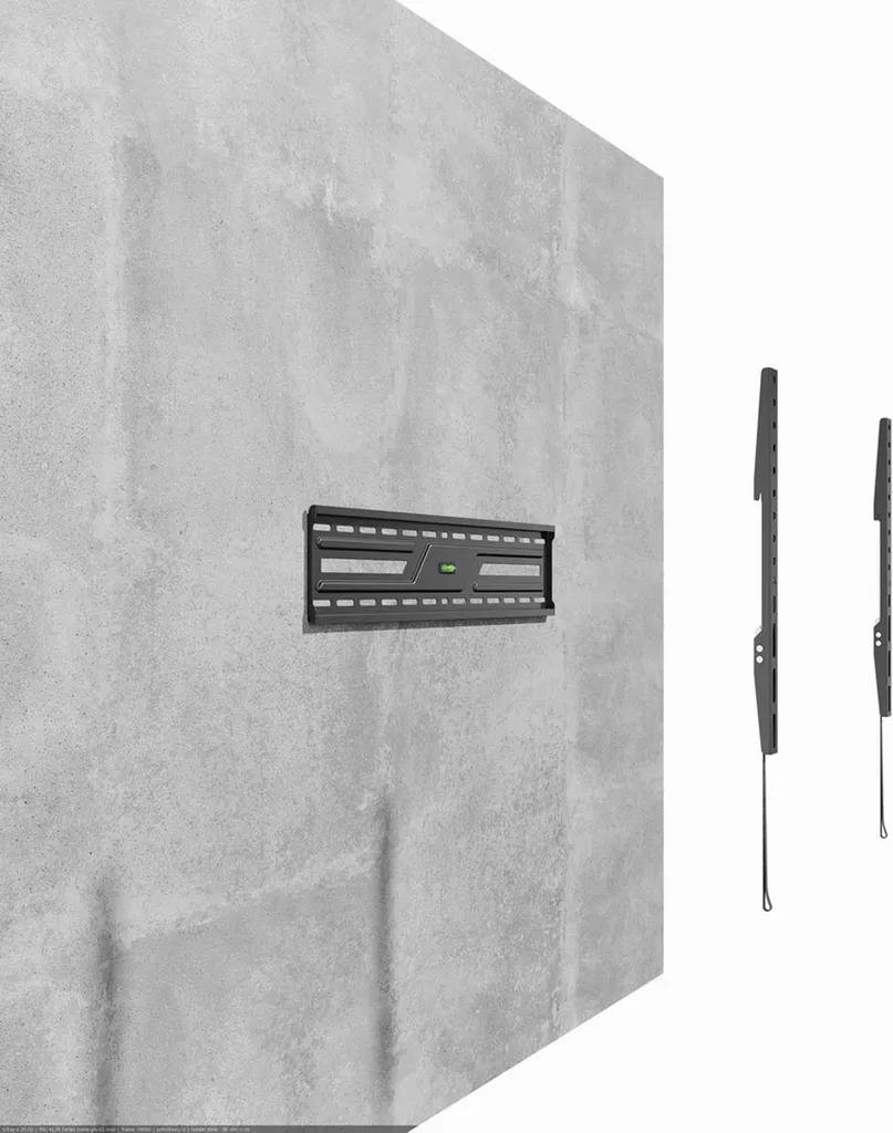 Support TV mural fixe universel grand format 37-86 pouces Gembird