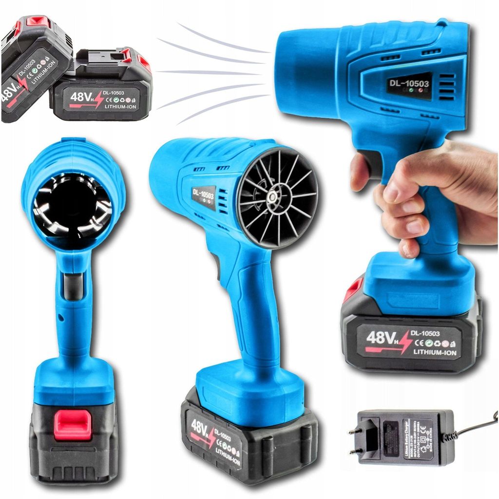 Akku-Laub- Und Schneefeger – Kompressor Mit 2X 48Vh-Akkus, Produktbild 