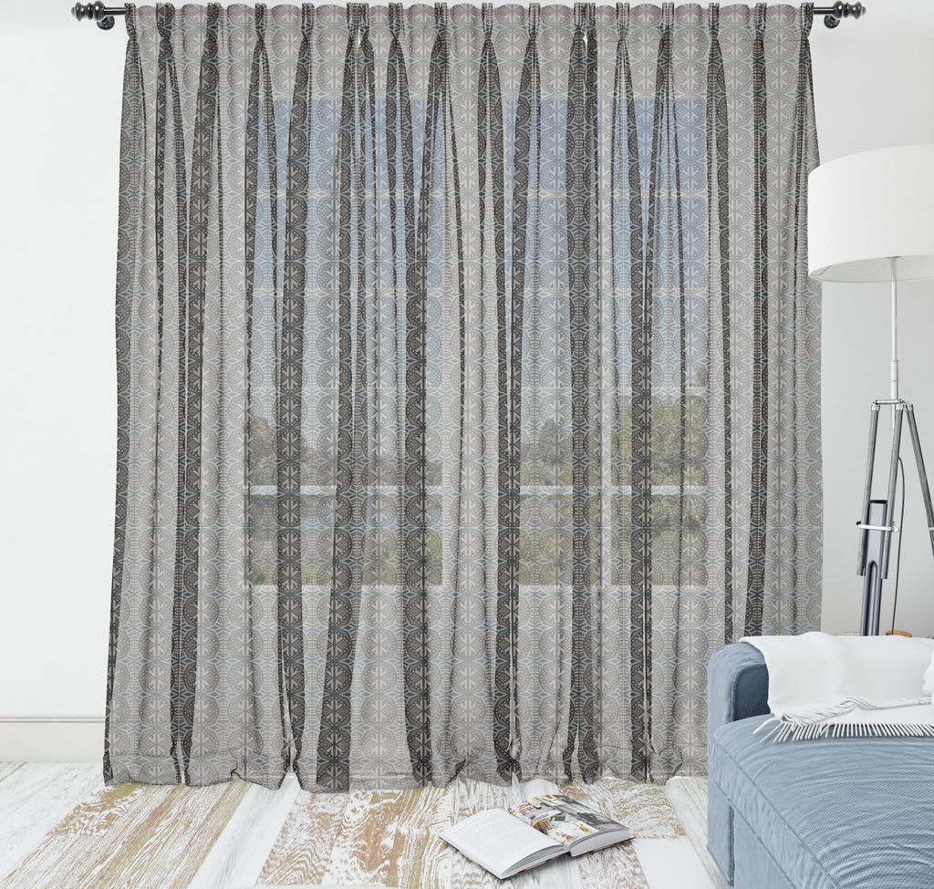 ABAKUHAUS Ethnisch Wandteppich, Boho Schmutz-Blick Stammes- Muster Folkloric Ornaments Illustraiton, Wohnzimmer Schlafzimmer seidiges Satin Wandtuc...