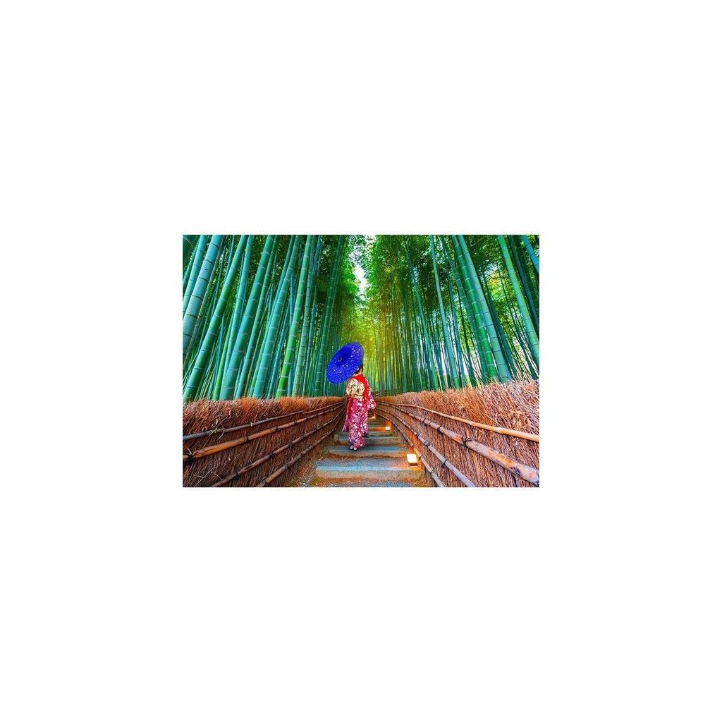 ENJOY Puzzle Asiatische Frau im Bambuswald 1000 Teile