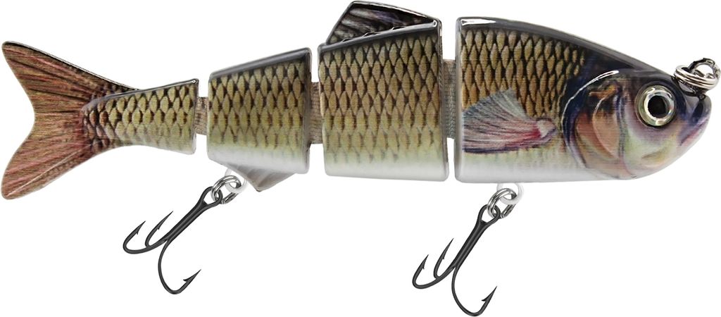 Wobbler Kunstköder Fischköder Angeln Forelle Köder Angelzubehör Spinner Jerkbait optimal zum Raubfischen für Hecht, Barsch, Zander, Dorsch, Wels