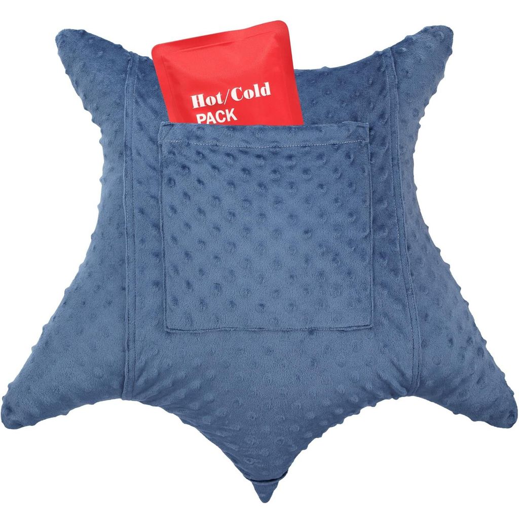 Stervormig Hysterectomie Kussen - Denim Blauw Productafbeelding 