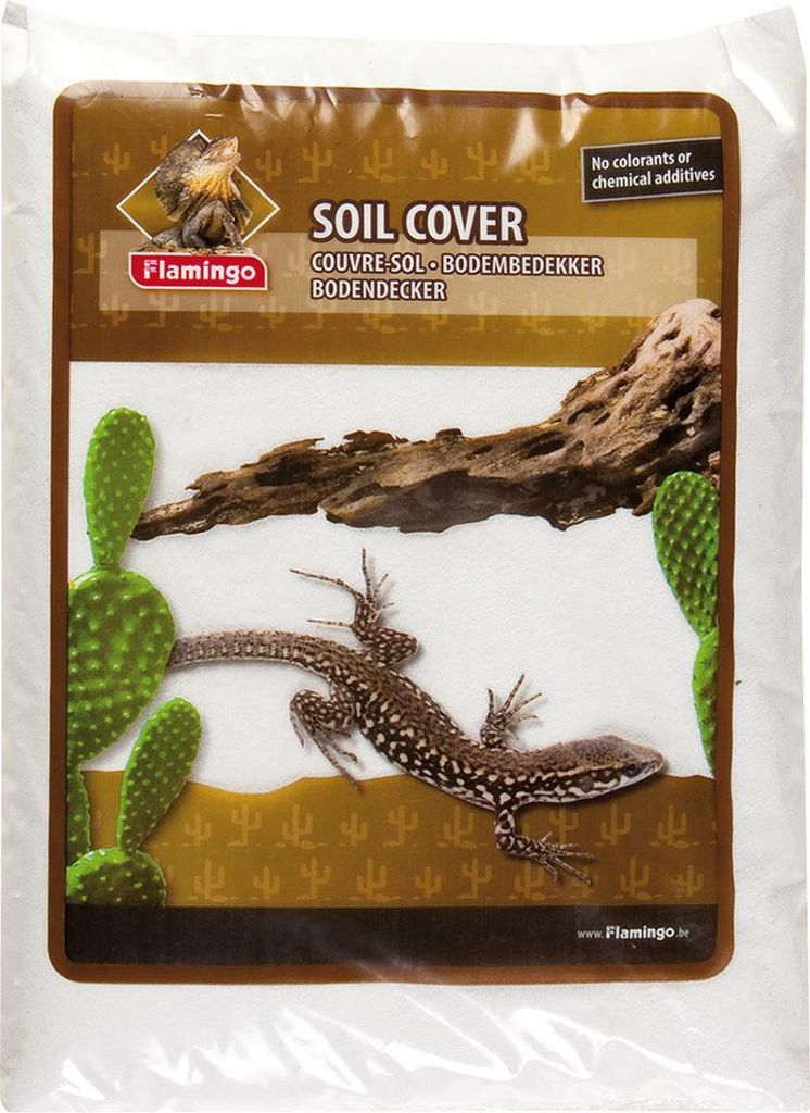 Flamingo Terrarium Sand Glacier 4 kg Produktbild 