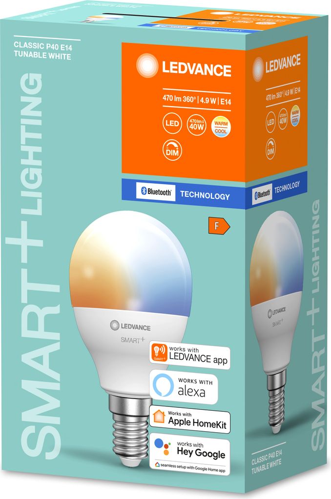 Ledvance LED Smart+ Tropfen 5W = 40W E14 matt 470lm Tunable Produktbild 2