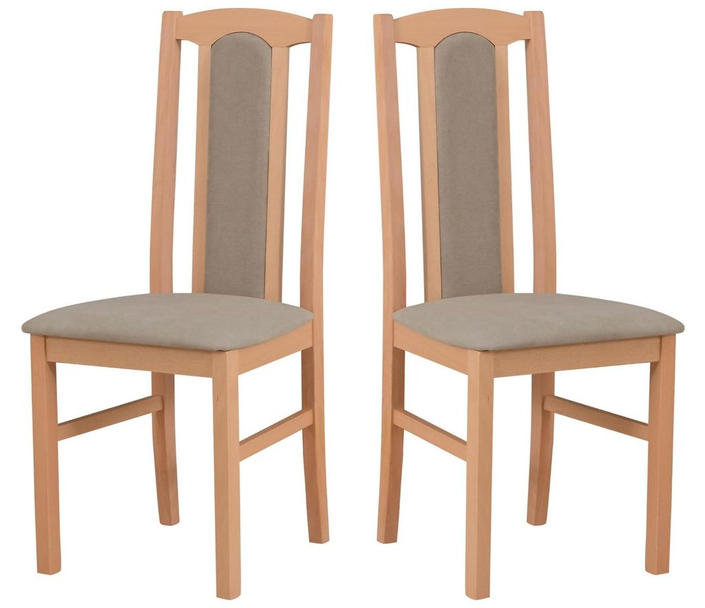CHAISE DE SALLE À MANGER - Lot de 2 Bos 7 hêtre soro 23 Image du produit 