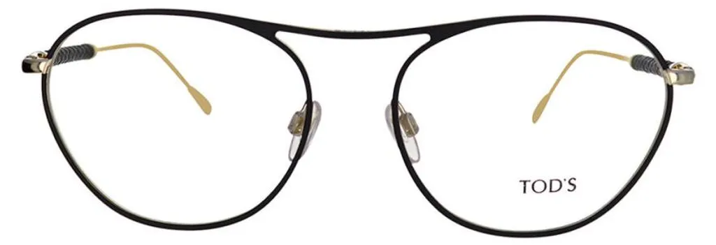 Tod's TO5199-033-54 Monture Optique Rectangulaire en Acétate et Métal