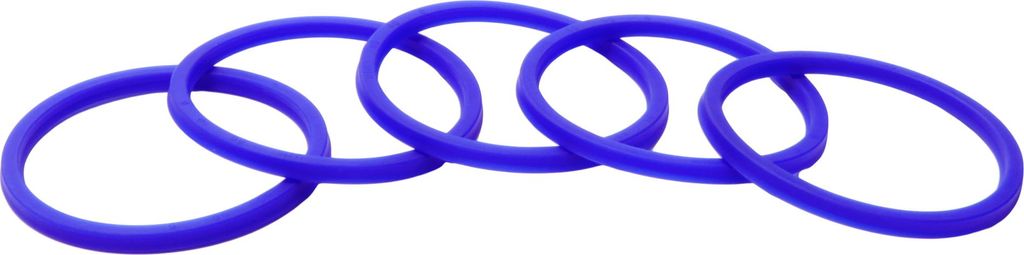 Universeller Öldichtring UN Lippendichtring Drehwellendichtung 80x90x6mm Hochdruck TPU Blau 5 Stück