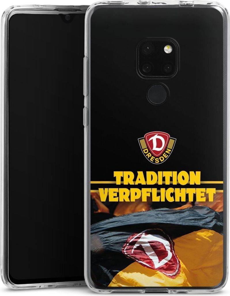 DeinDesign Handyhülle für Huawei Mate 20 Silikon Hülle Case Smartphone Schutzhülle Fanartikel SG Dynamo Dresden SGD