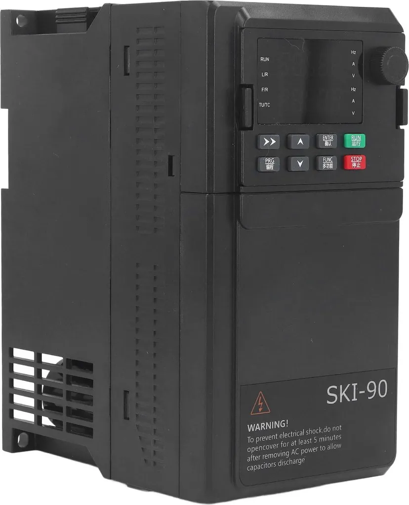 Convertisseur de fréquence 380V haute performance 3kW pilotage RS485