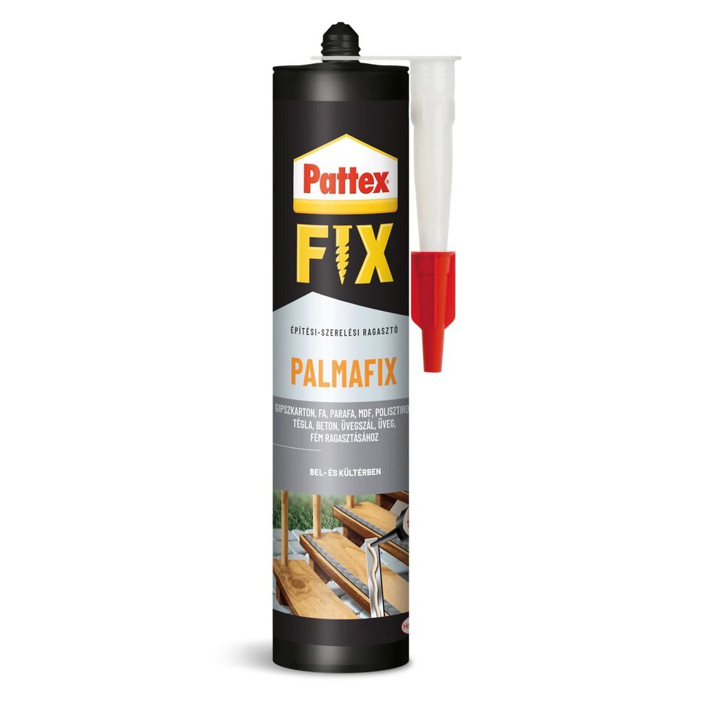 Pattex Palmafix Konstruktions- und Montageset – 400 g – Starker Montagekleber – Wasserdicht – Für den Innen- und Außenbereich – Ersetzt...