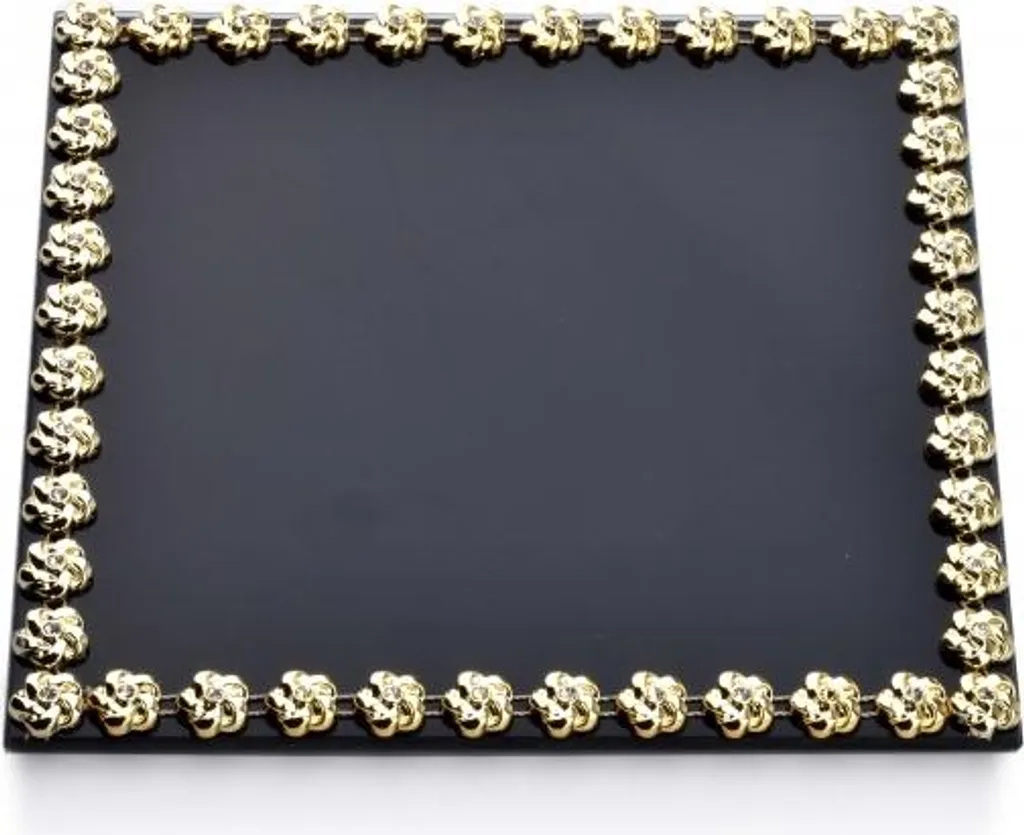 Sous-verre ELIA BLACK 20x20 cm : fini les taches sur vos tables fragiles