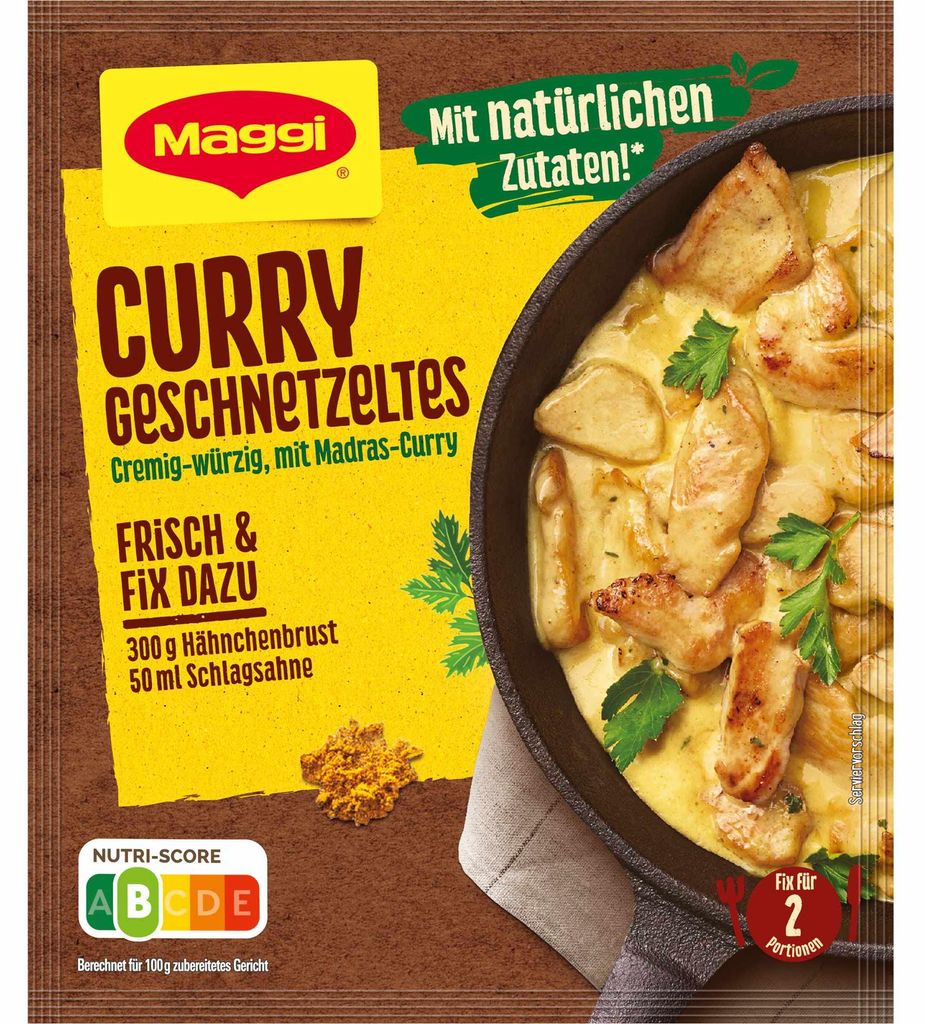 Maggi fix&frisch Curry Geschnetzeltes Immagine del prodotto 