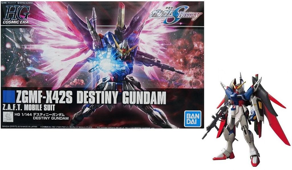 Gundam – Hgce Zgmf-X42S Destiny 1/144 – Modellbausatz Produktbild 