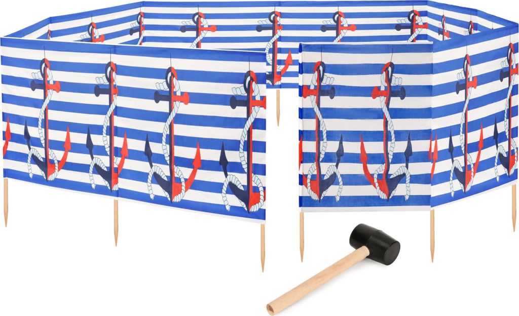Garronda Strand Windschutz Sichtschutz 15m lang plus Produktbild 