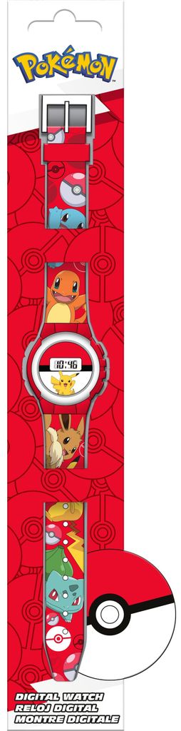 Zegarek Cyfrowy Dziecięcy Pokemon - Oficjalny Produkt Immagine del prodotto 