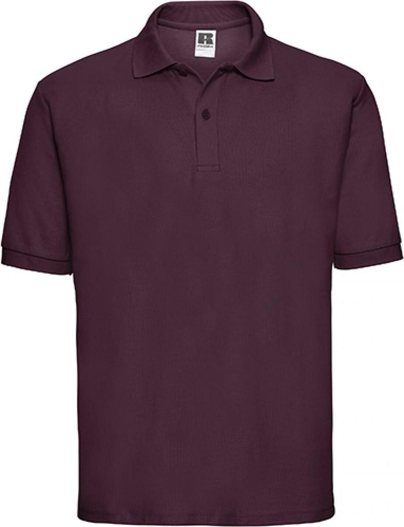 Russell R-539M-0 | Herren Poloshirt 65/35 - Farbe: Burgundy - Größe: L