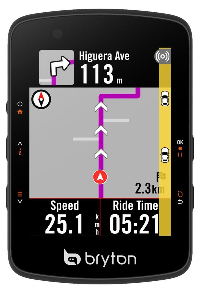Compteur Gps Velo Rider 550 E - Navigation Simple Et Suivi Image du produit 
