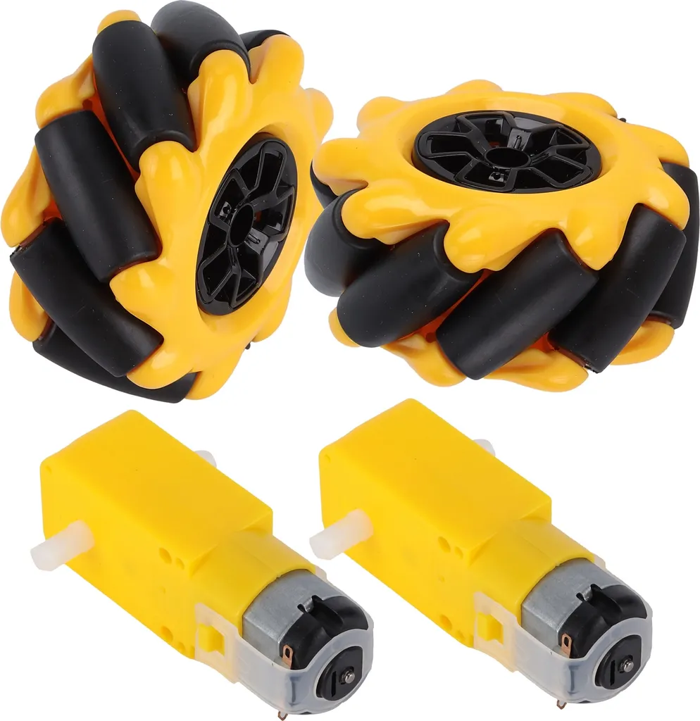 Ruota Mecanum per TT Motor Geared Smart Robot Car Parts Accessori DIY Toy Components 60 mm - 7