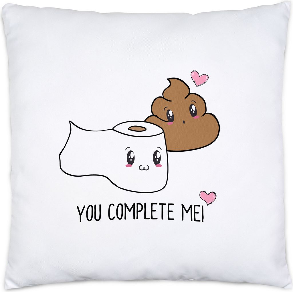 Klopapier Stuhlgang Kissen Inkl Füllung Sarkasmus Humor Valentinstag Freundin Freund Witzig Geschenkidee Couple Jahrestag