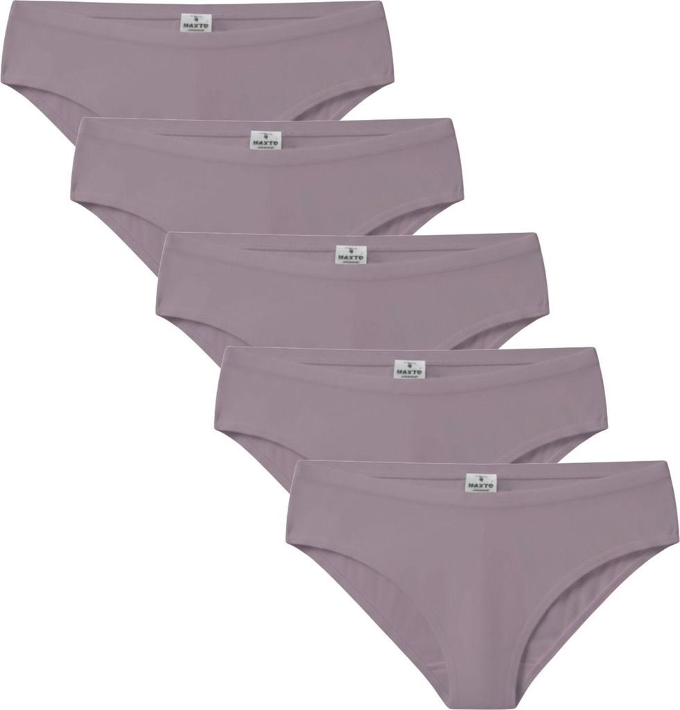 BASIC MAX Slip 5er Pack Violett L Maxte