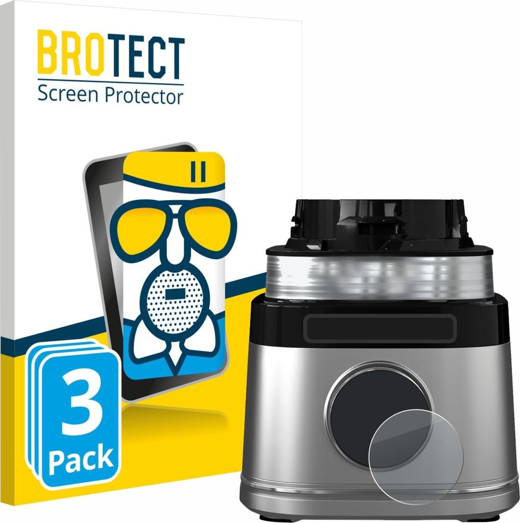 3x BROTECT Entspiegelungs Schutzglas für Ninja Detect Power Pro Schutzfolie Panzer Folie Glas Display Schutz matt