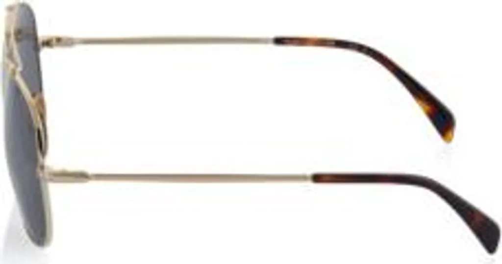 Lunettes de soleil pour hommes en or Aviateur Modèle Classique Or 24k - 4