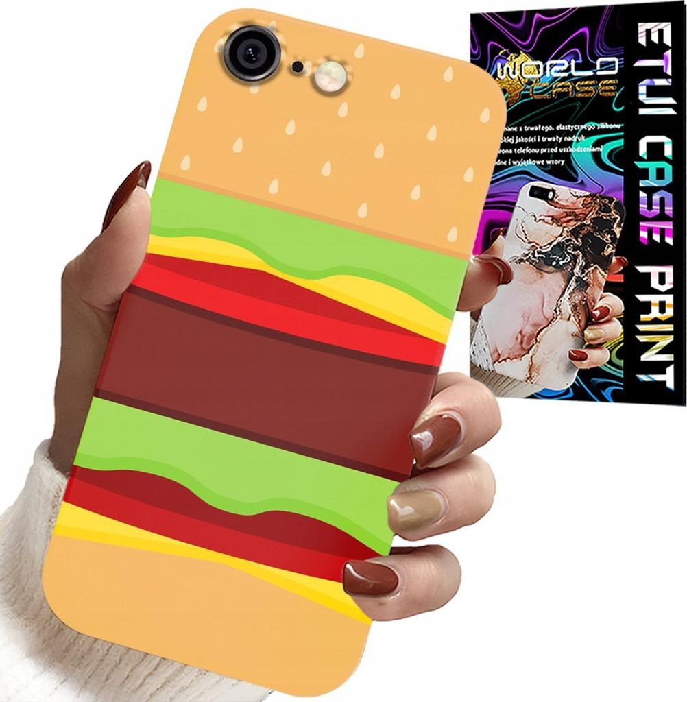 Etui Für Iphone 6 / 6S - Etui Burger Cheeseburger Geschenk-Etui
