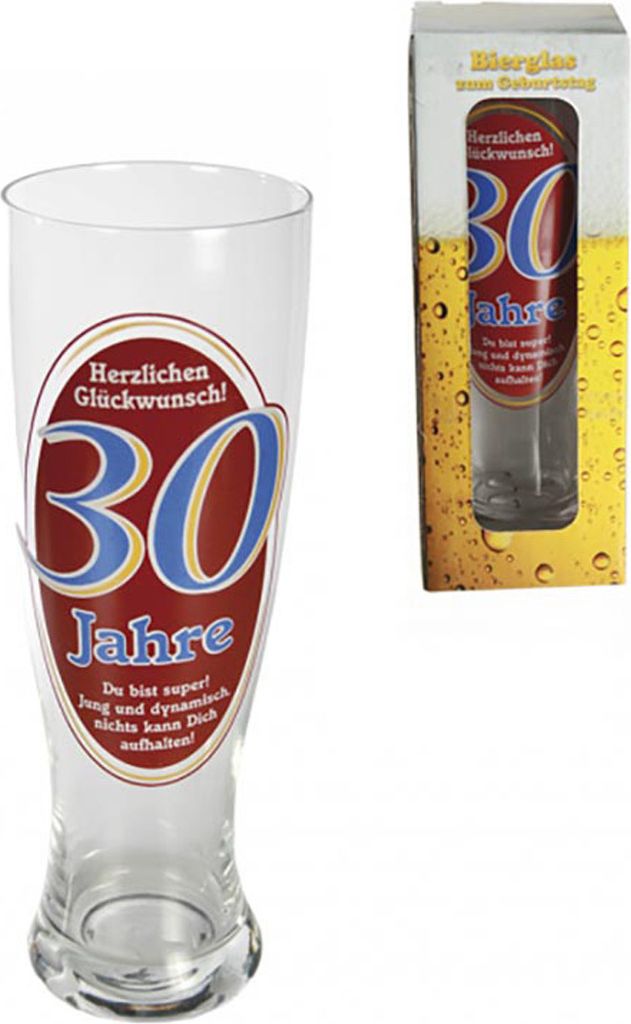 Bierglas Weizen Herzlichen Glückwunsch #30
