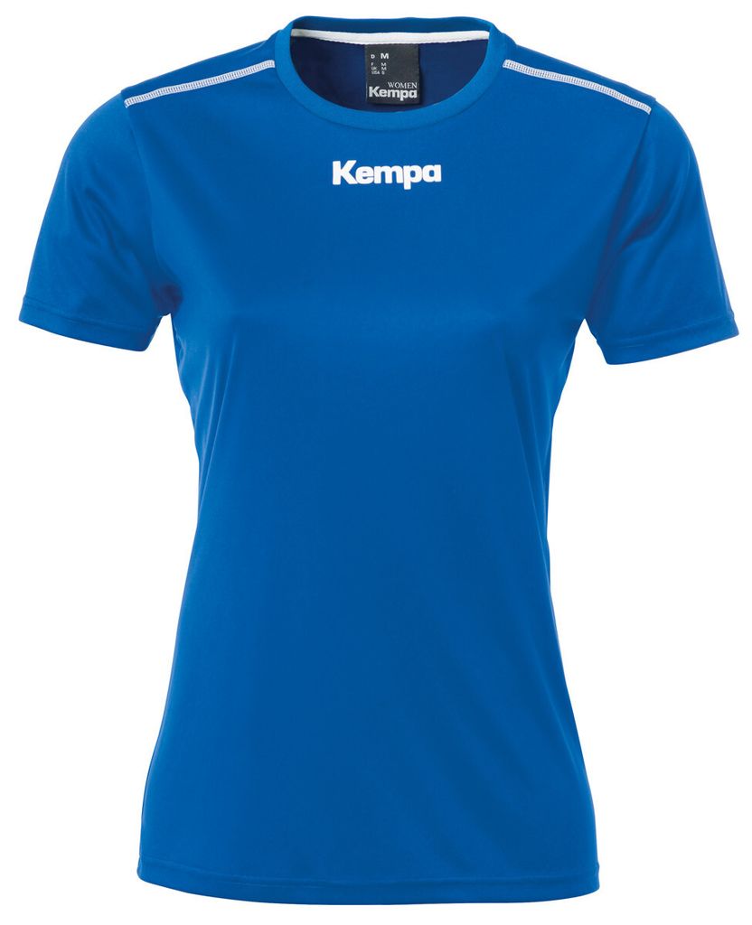 Kempa Handball Polyester Shirt kurzarm Training Top Frauen dunkelblau S