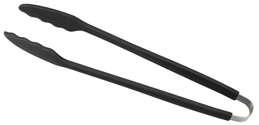 Braten-/Grillzange - L 30 cm - Schwarz - Silikon - Produktbild 